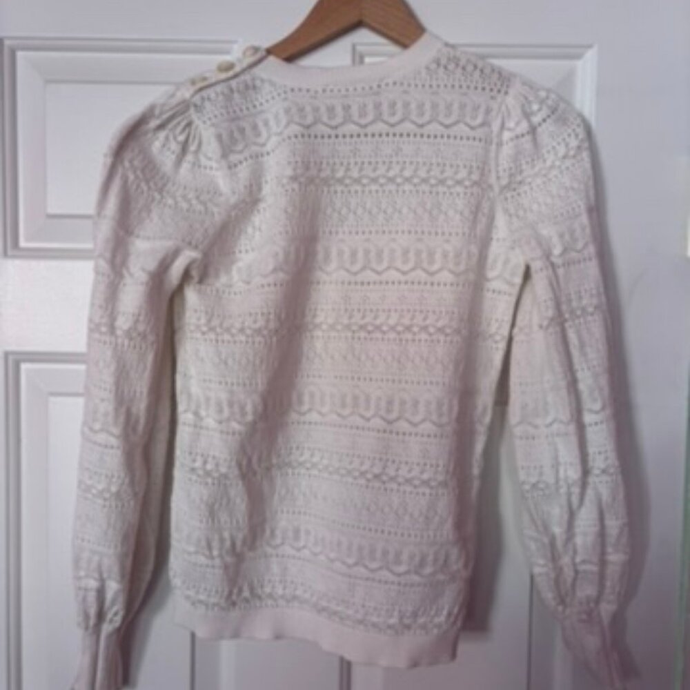 Sezane Knit Blouse Sz S